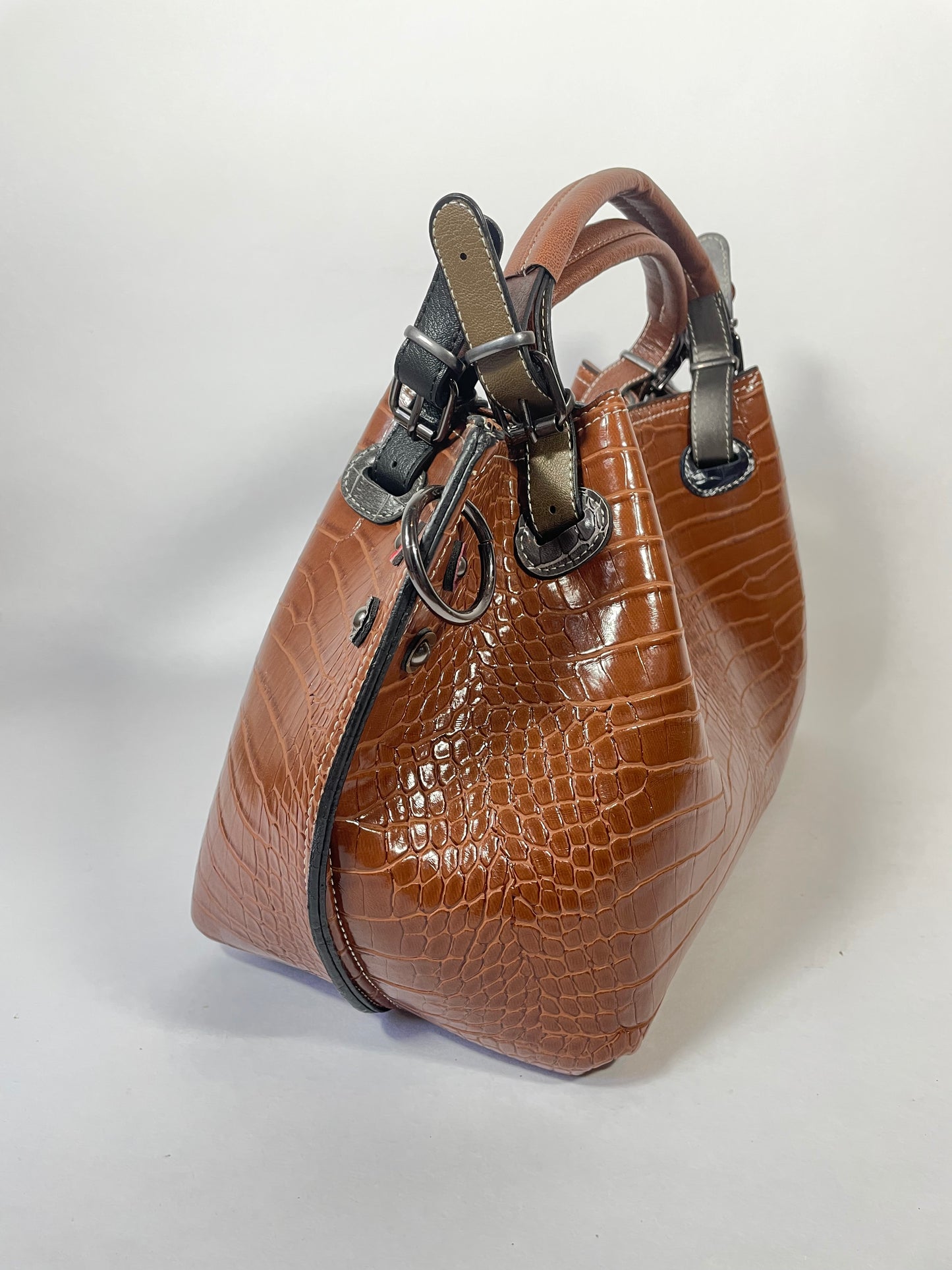 Croko Leder Large Große Handtaschen