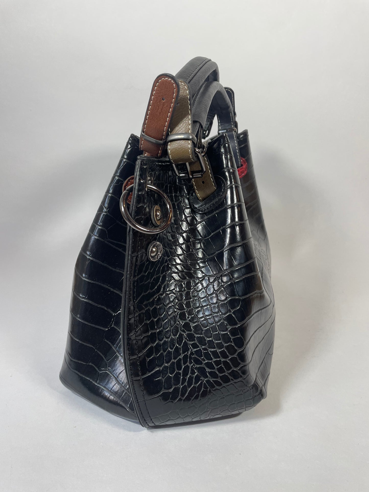 Croko Leder Large Große Handtaschen