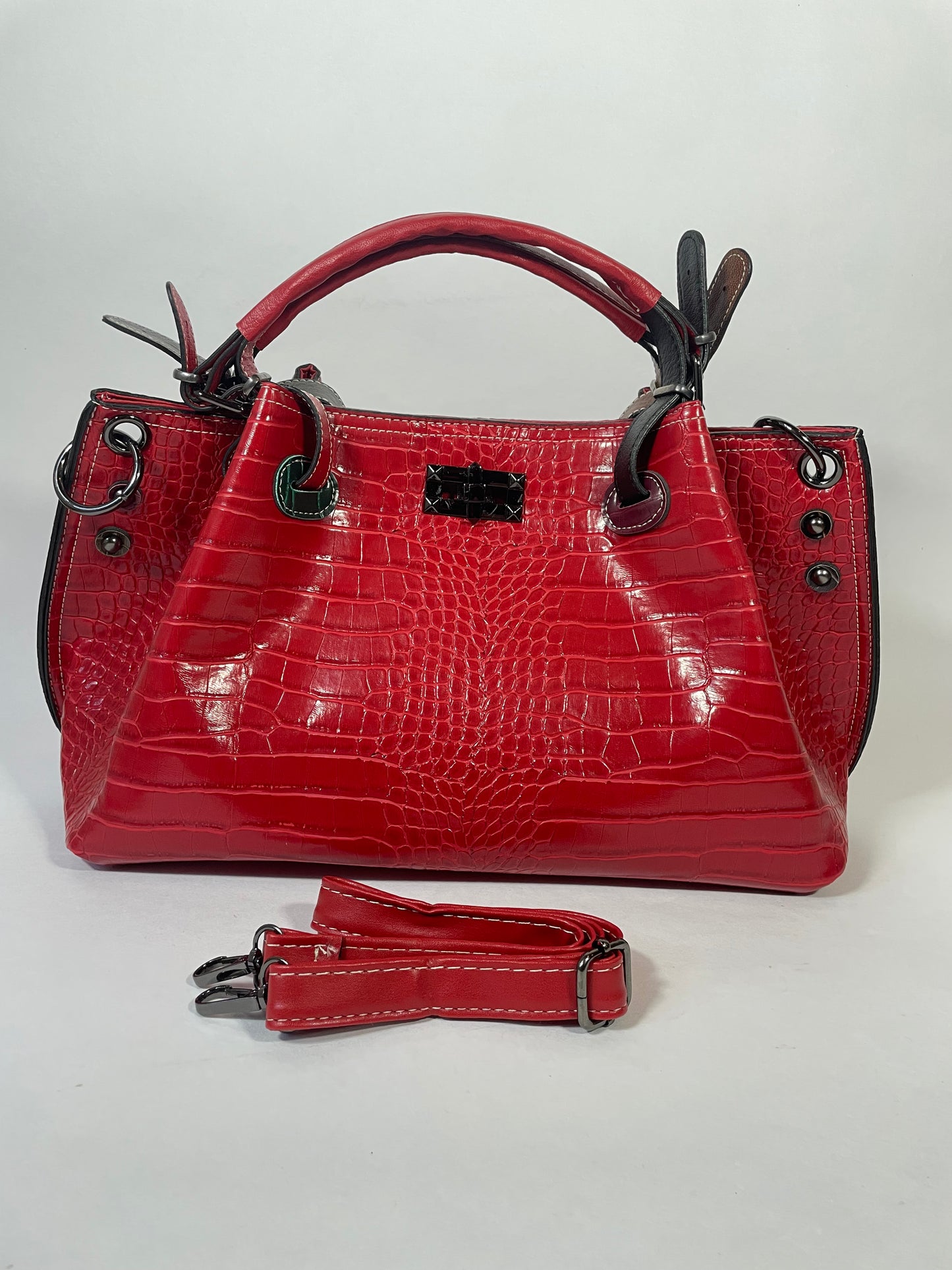 Croko Leder Large Große Handtaschen