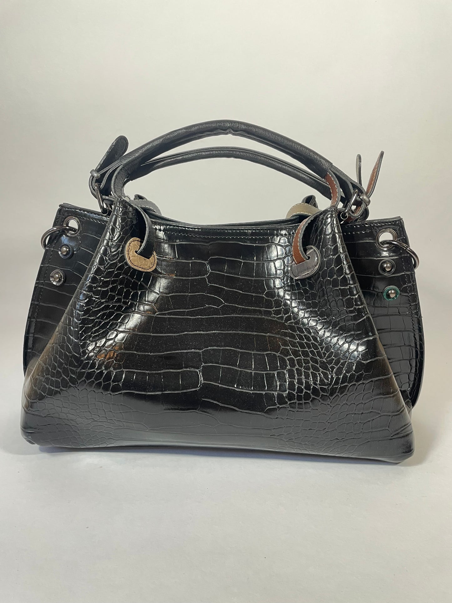 Croko Leder Large Große Handtaschen