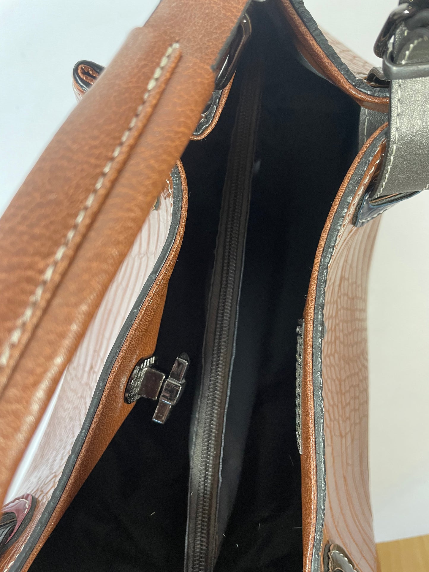 Croko Leder Large Große Handtaschen