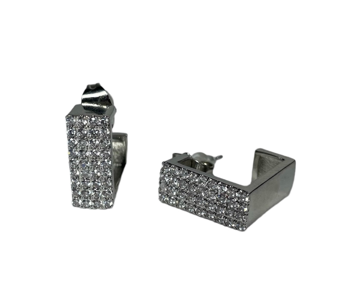 Baguette Diamond Ohrringe