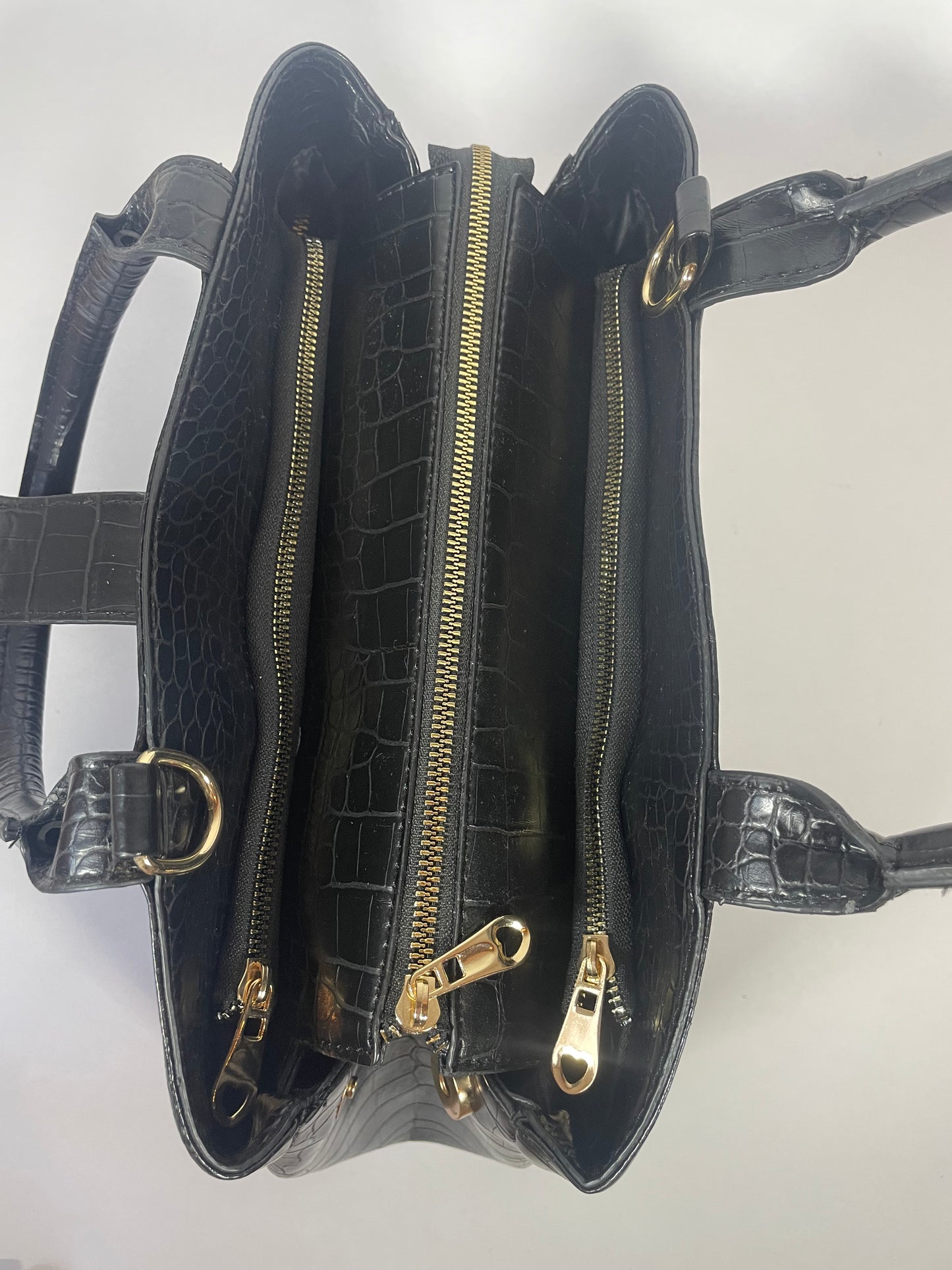 Croko Kunstleder Large Große Handtaschen