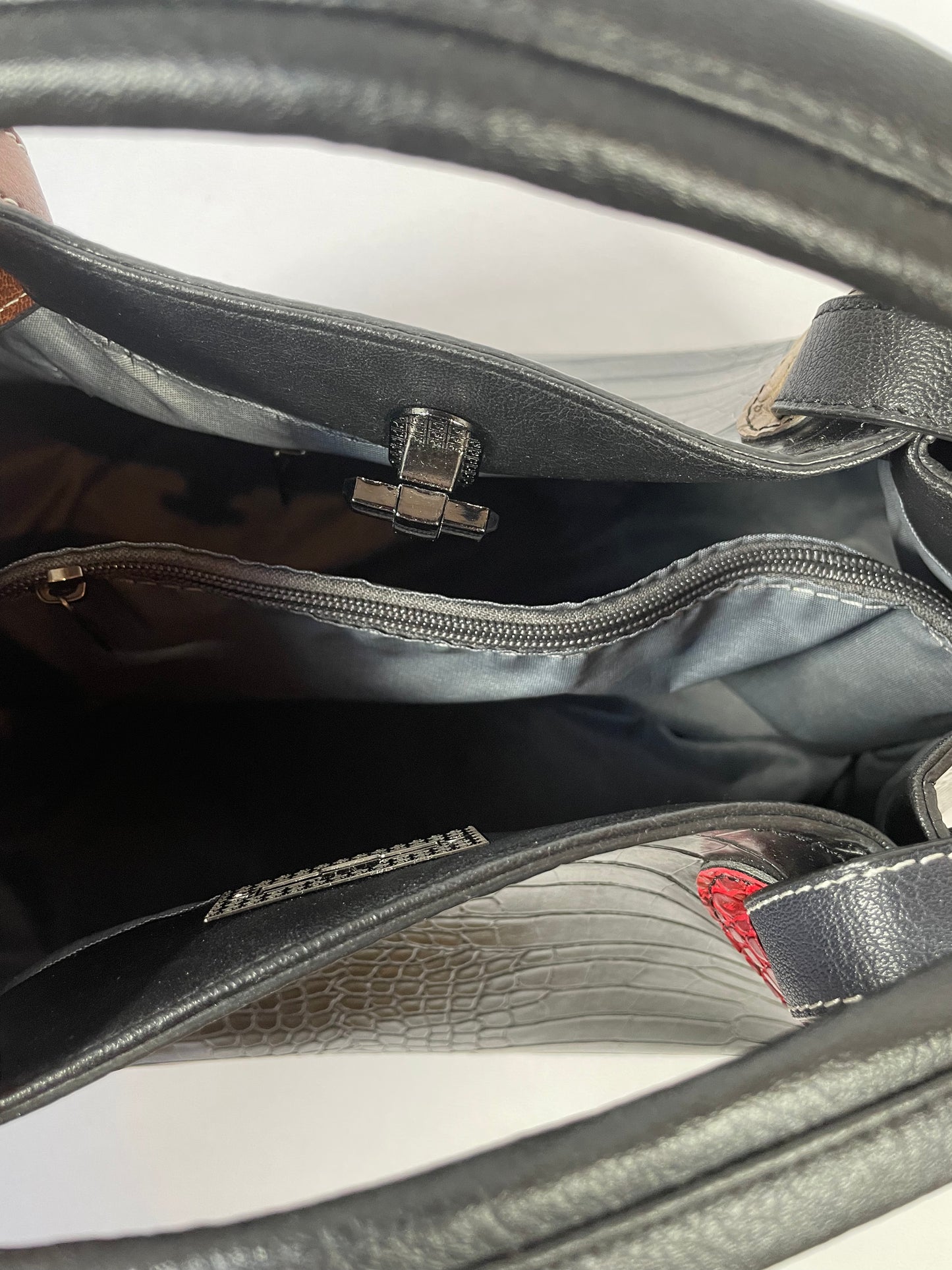 Croko Leder Large Große Handtaschen