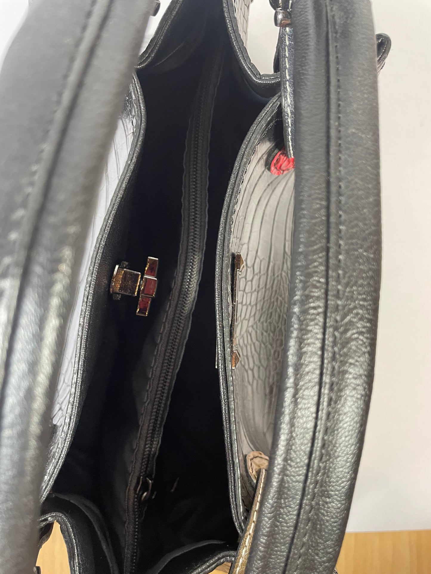 Croko Leder Large Große Handtaschen