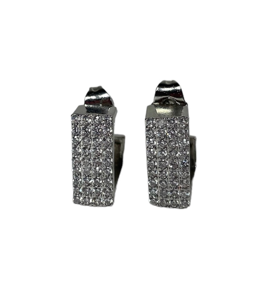 Baguette Diamond Ohrringe