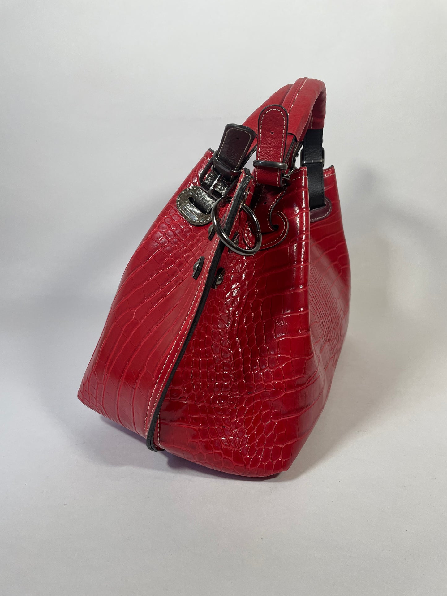 Croko Leder Large Große Handtaschen