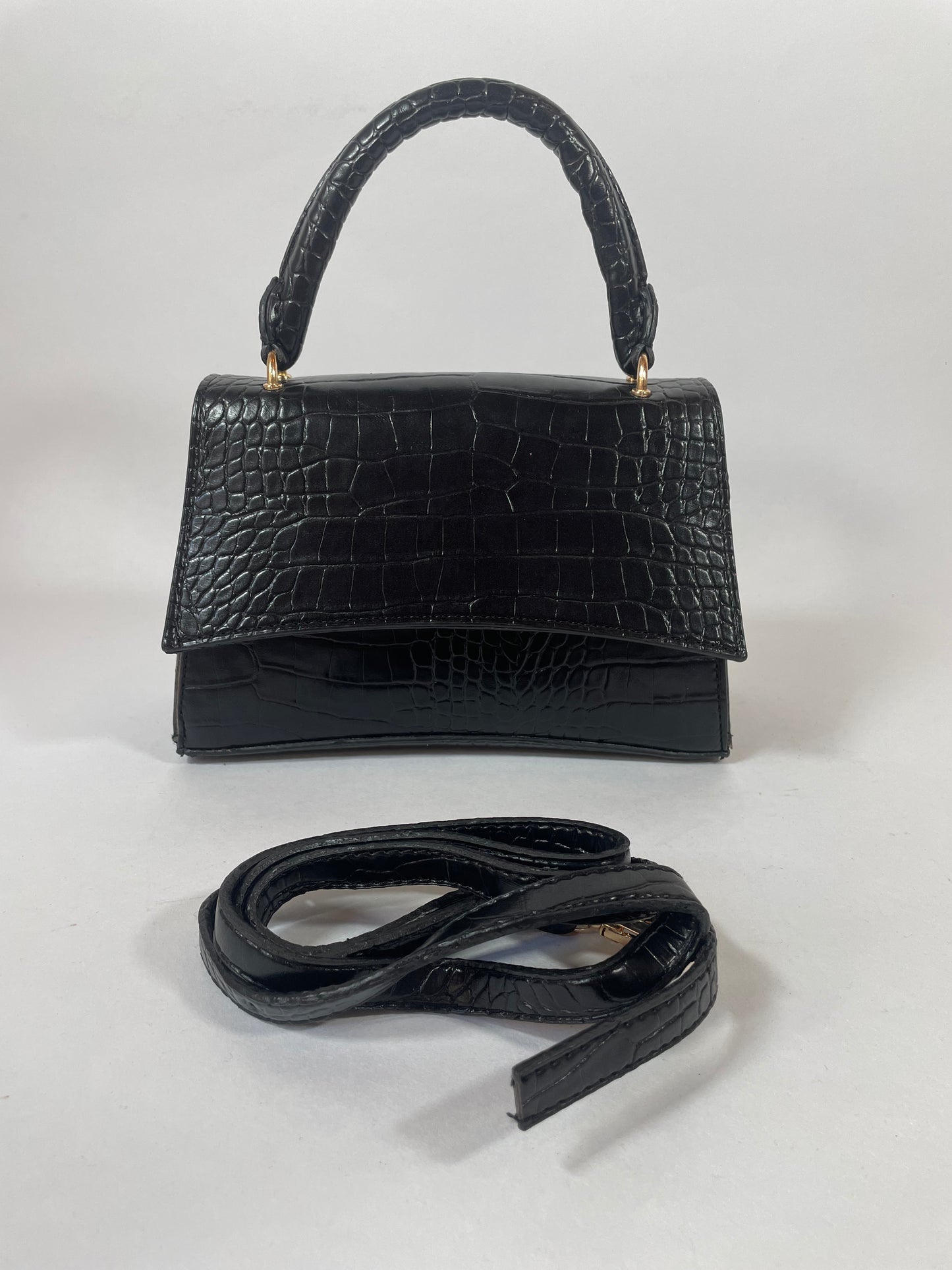 Croko Leder Kleine Handtaschen