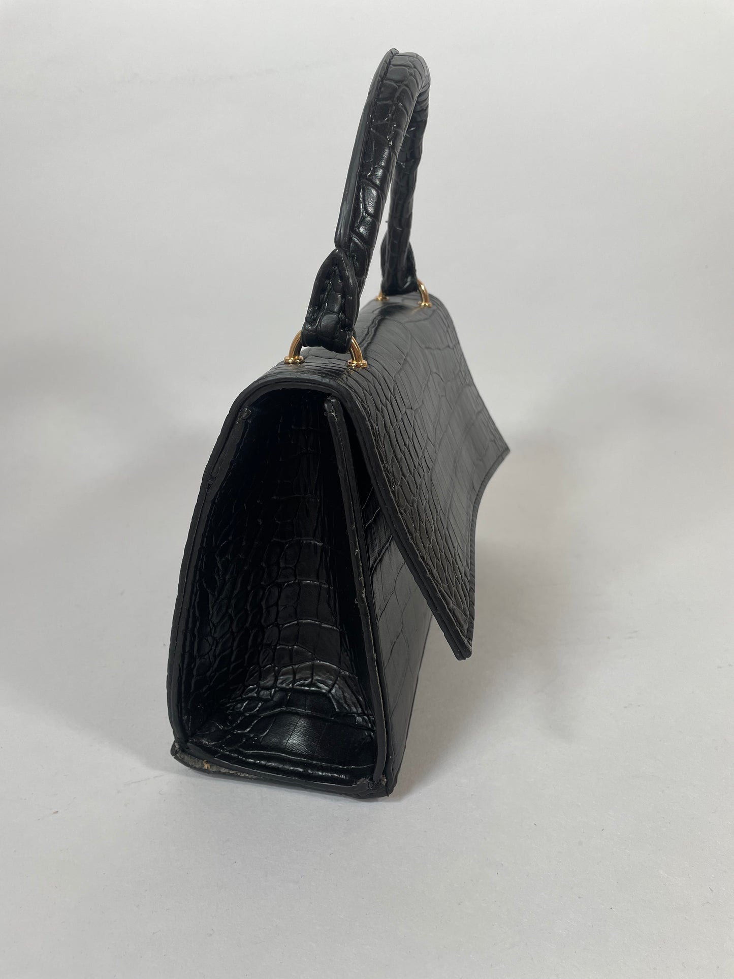 Croko Leder Kleine Handtaschen