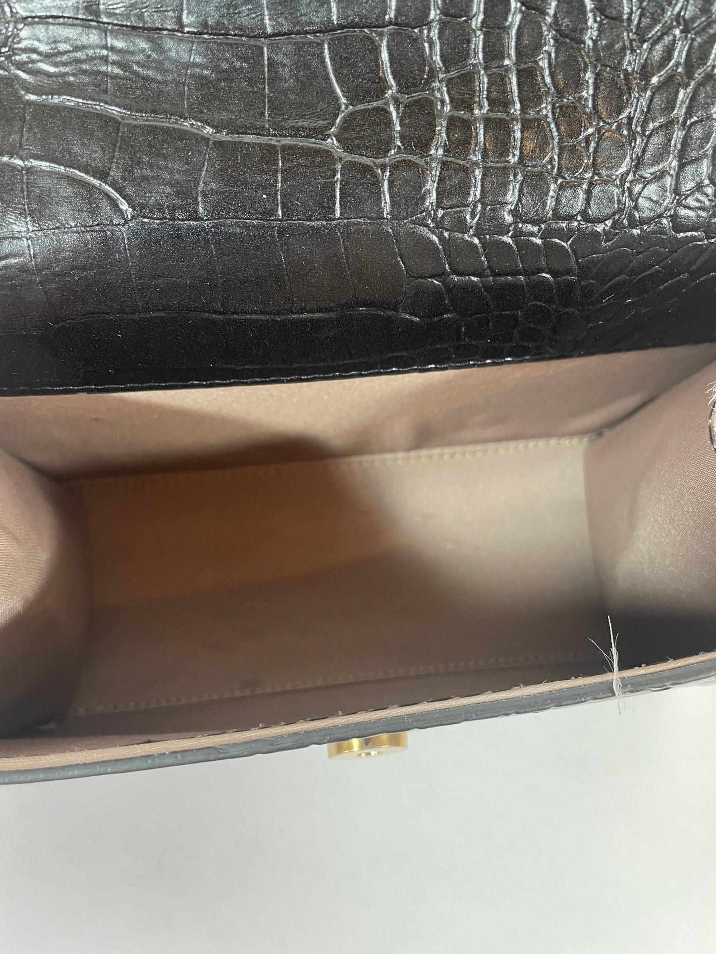 Croko Leder Kleine Handtaschen