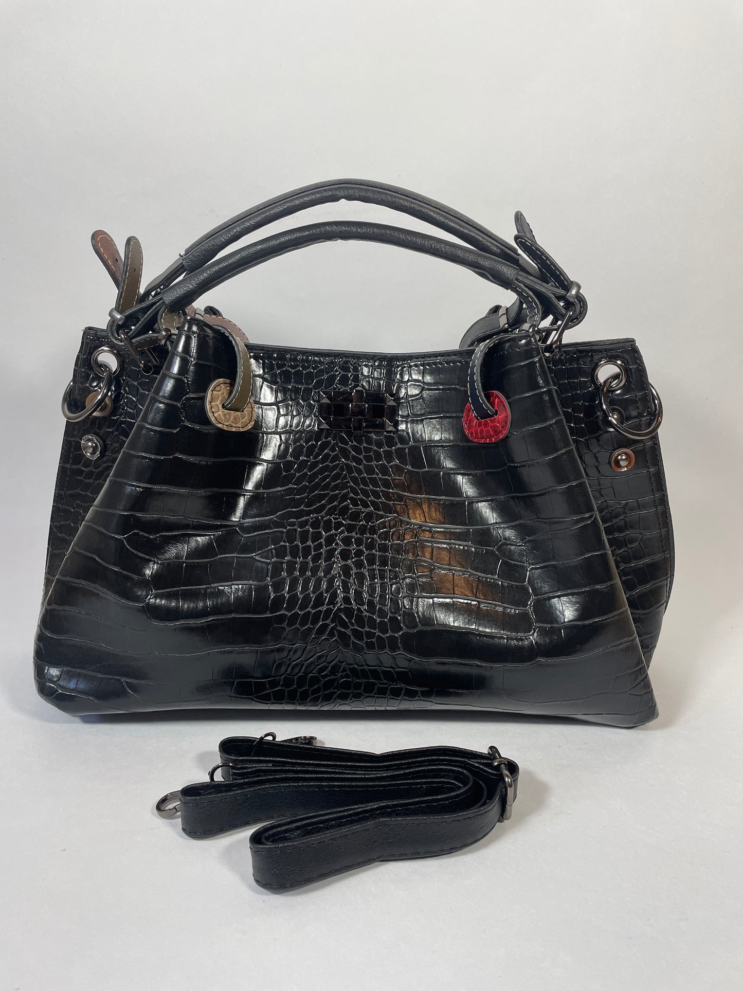 Croko Leder Large Große Handtaschen